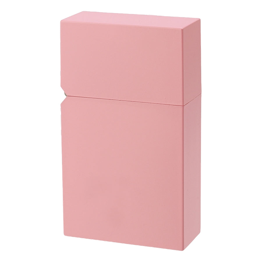 Tsubota Pearl Hard-Edge Feuerzeug in Sakura Pink Frontansicht Produktfoto Freisteller