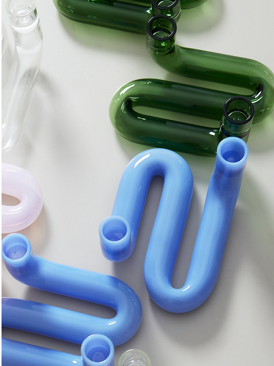 Wave Kerzenständer Grün