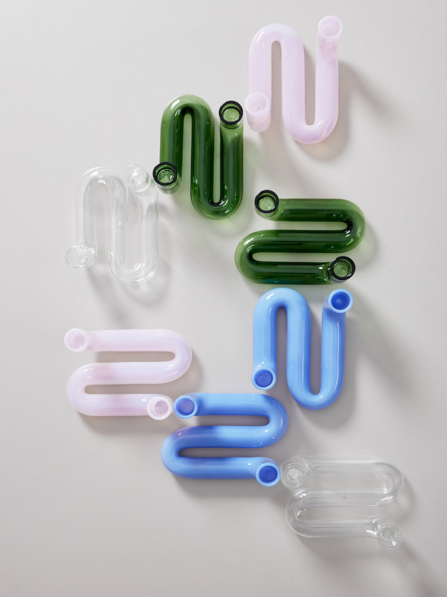 Wave Kerzenständer Grün