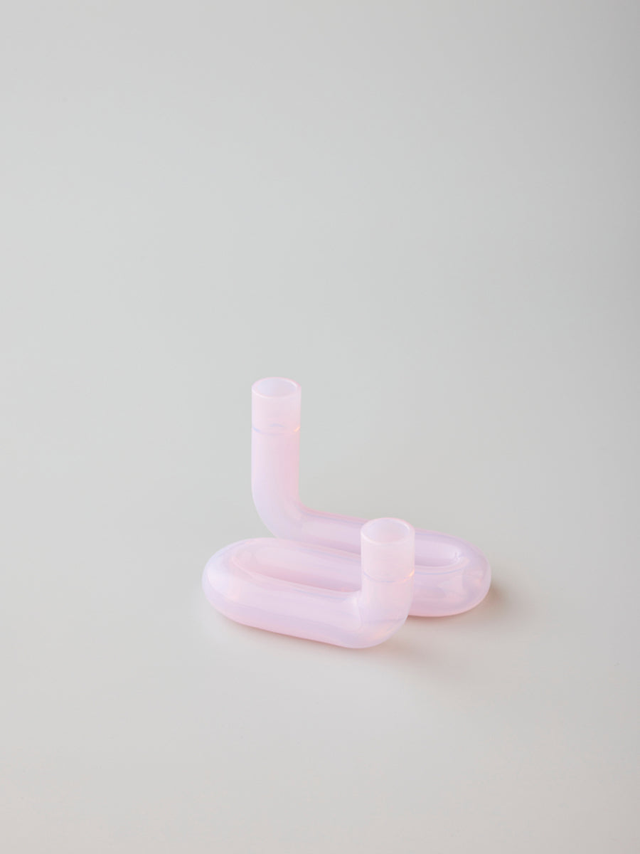 Wave Kerzenständer Rosa