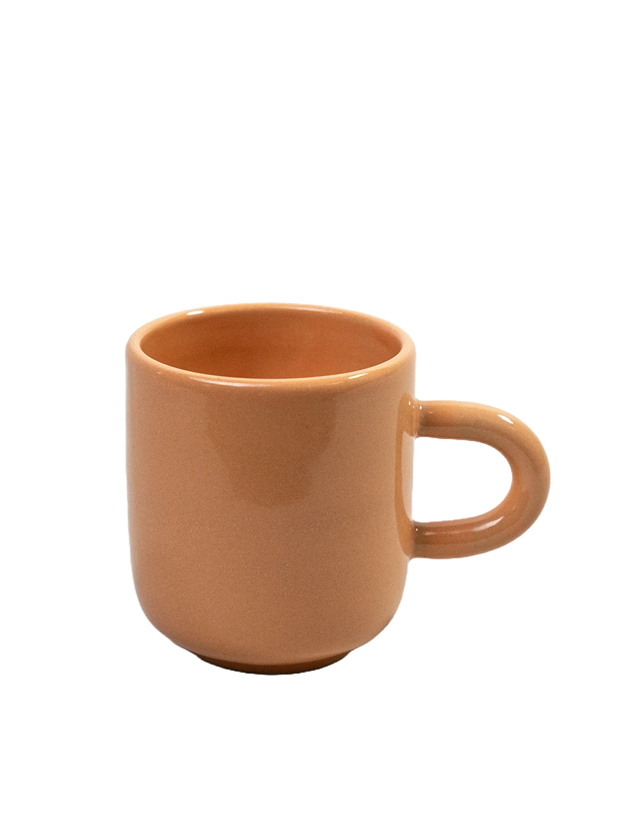 We Are Studio Studio Hugo Mug Tasse Orange Frontansicht