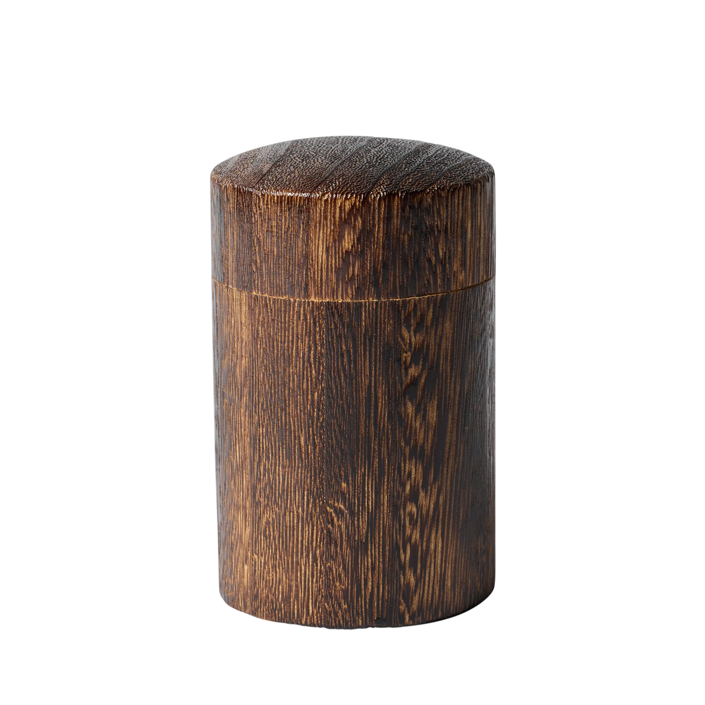 Tea Canister Large Brown