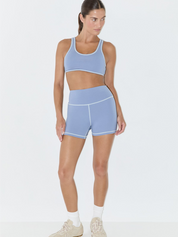 Crop Top Denim Blue