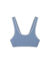 Crop Top Denim Blue