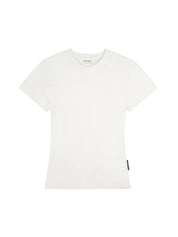 Rib Hemp Jersey T-Shirt Weiss