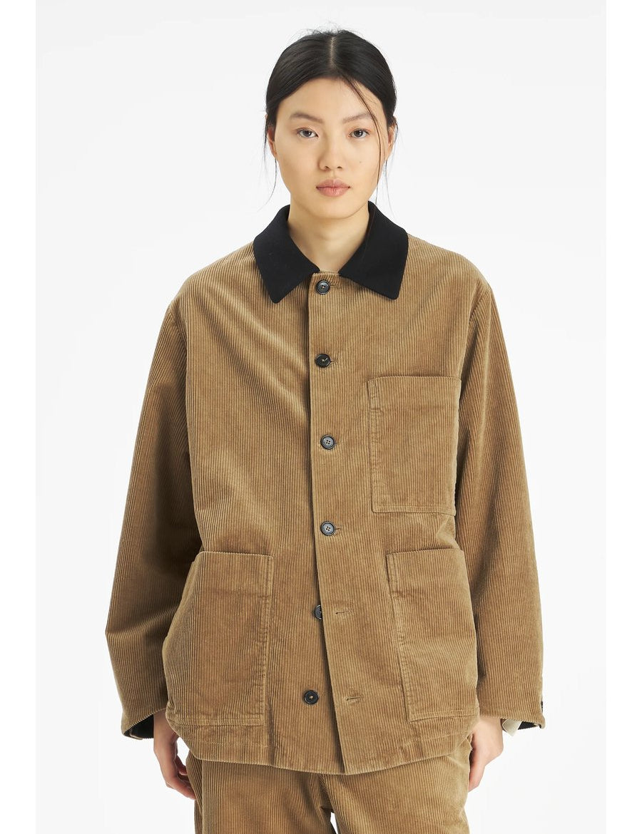 Barena Venezia Overshirt Geppetto Cognac – Detailbild 2