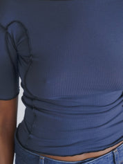 Omato 3/4 Shirt - Preston Blue
