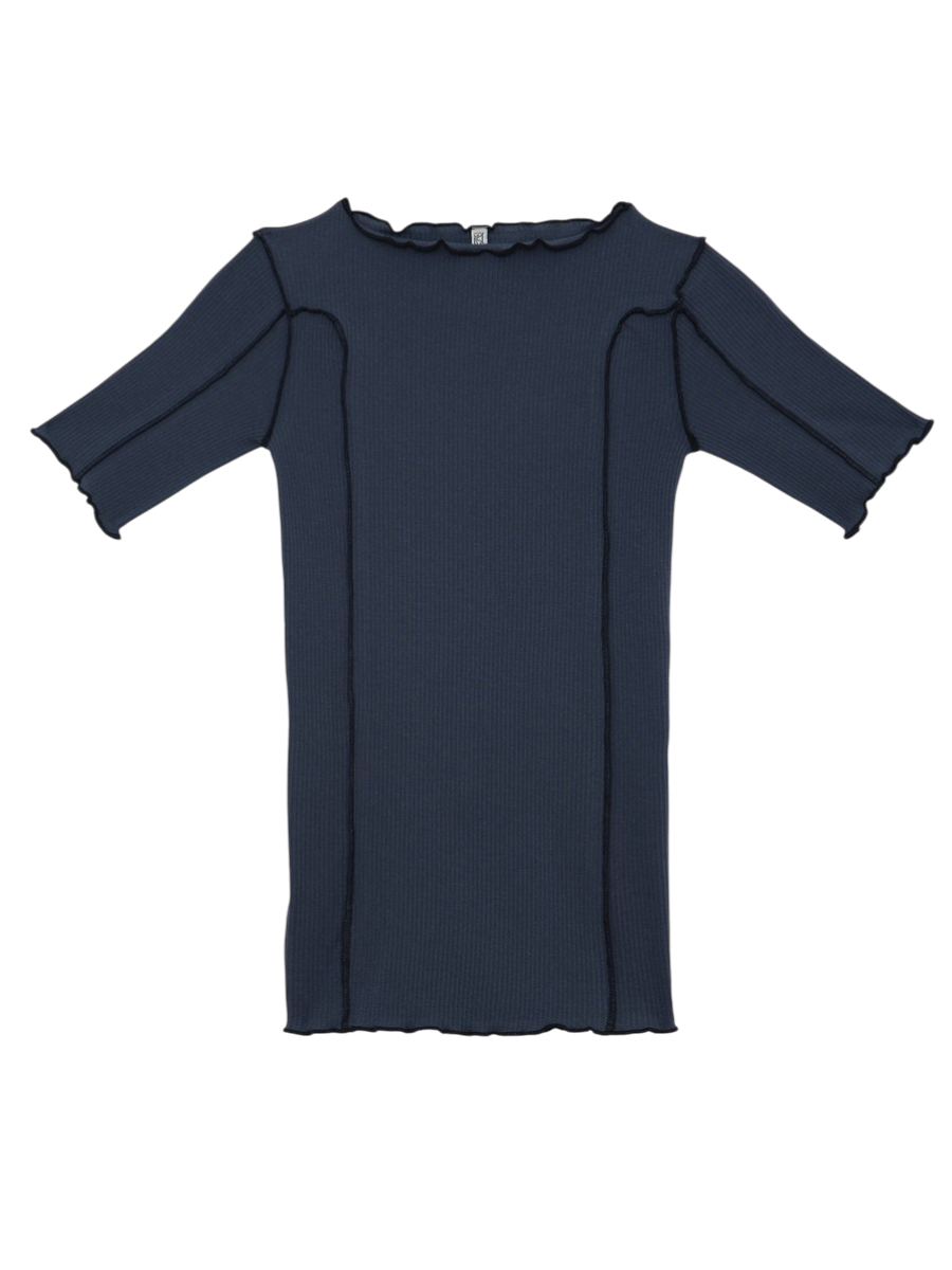 Omato 3/4 Shirt - Preston Blue