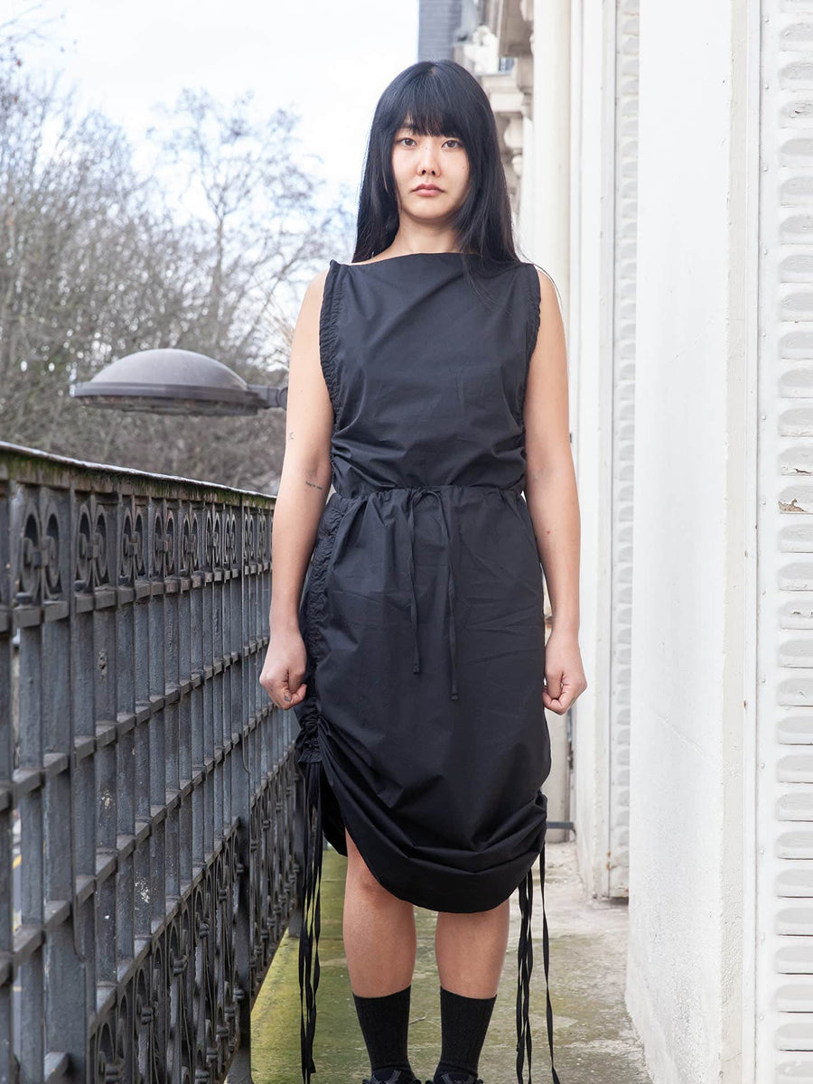 Pictorial Skirt - Black
