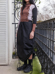 Pictorial Skirt - Black