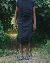 Pictorial Skirt - Black