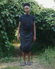 Pictorial Skirt - Black