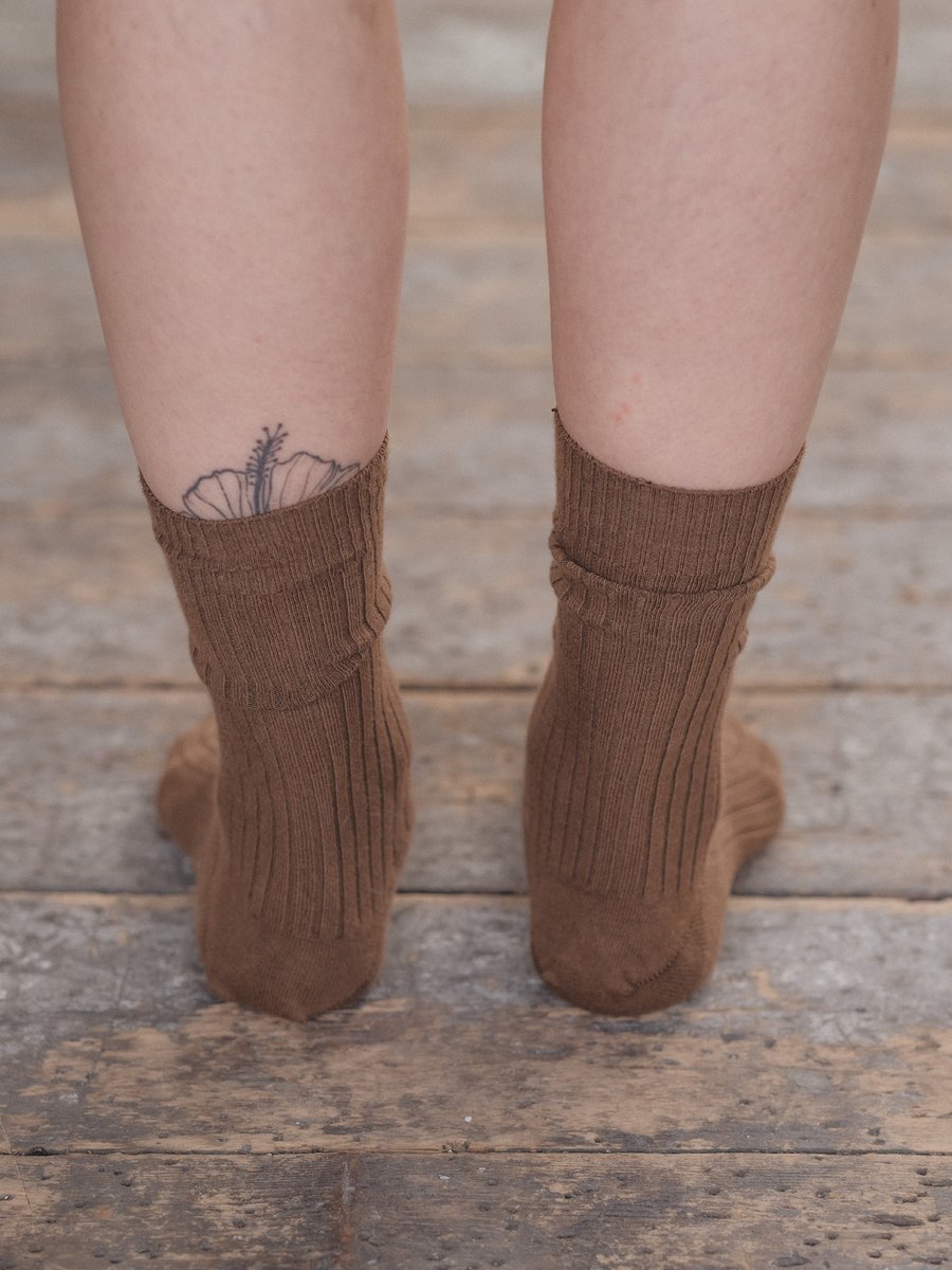 Baserange Rib Overankle Socks Ocular – Detailbild 2