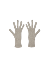 Baserange Ribbed Gloves Camel – Detailbild 4