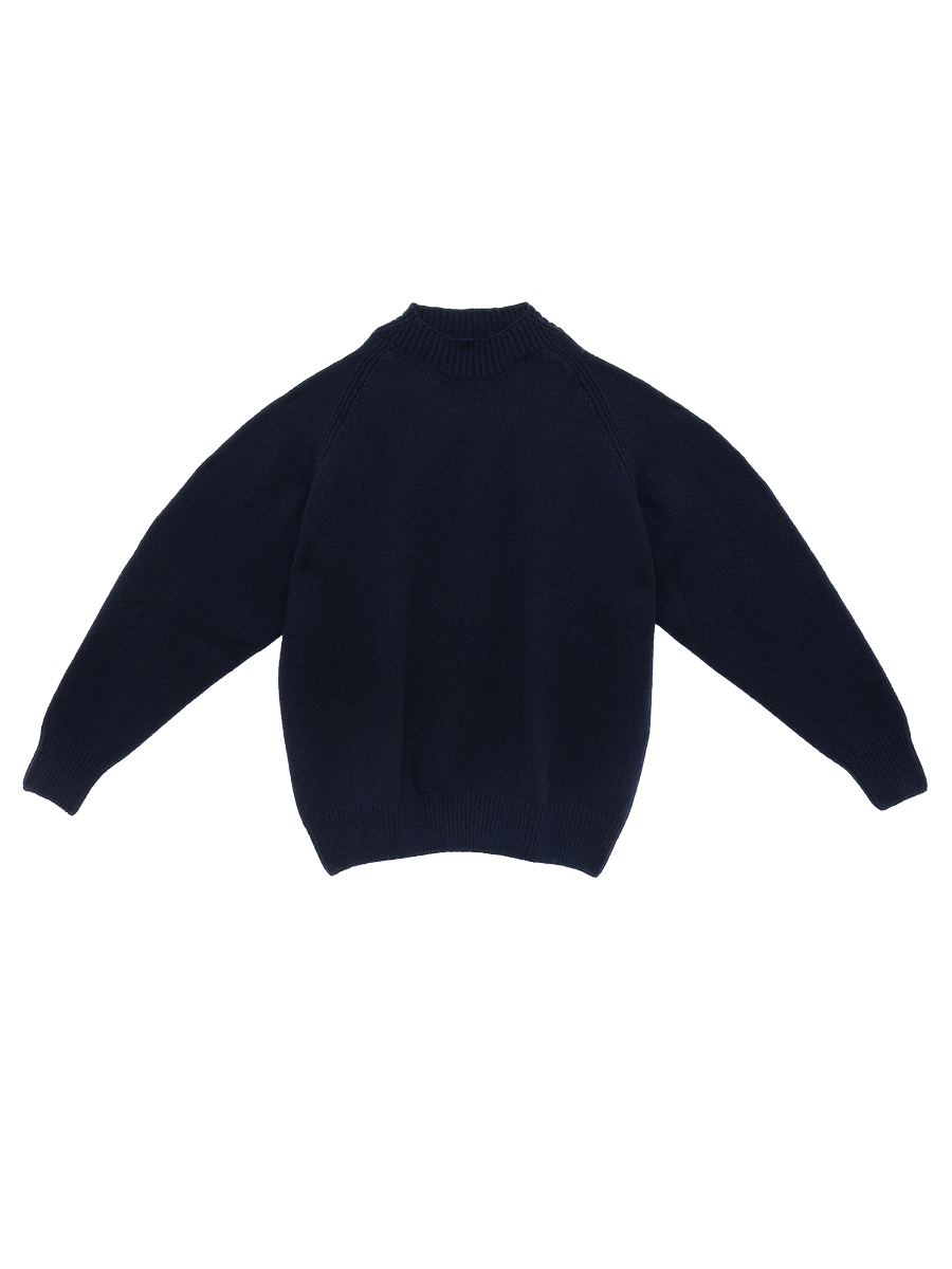 Baserange Soar Sweater Navy – Detailbild 4
