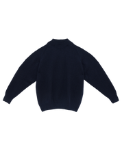 Baserange Soar Sweater Navy – Detailbild 4