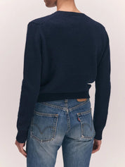 &Daughter Sligo V-Neck Dark Navy – Detailbild 4