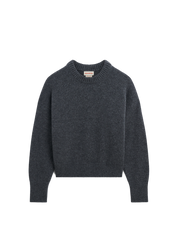 &Daughter Sora Slouch Crew Derby Grey – Detailbild 4