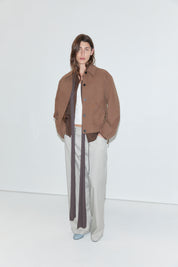Deiji Studios Button Up Jacket Brown – Produktbild