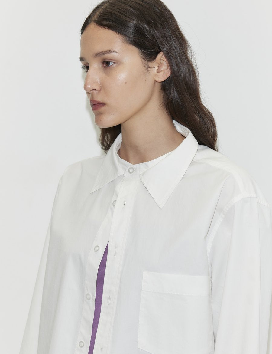Deiji Studios Stand Shirt White – Produktbild