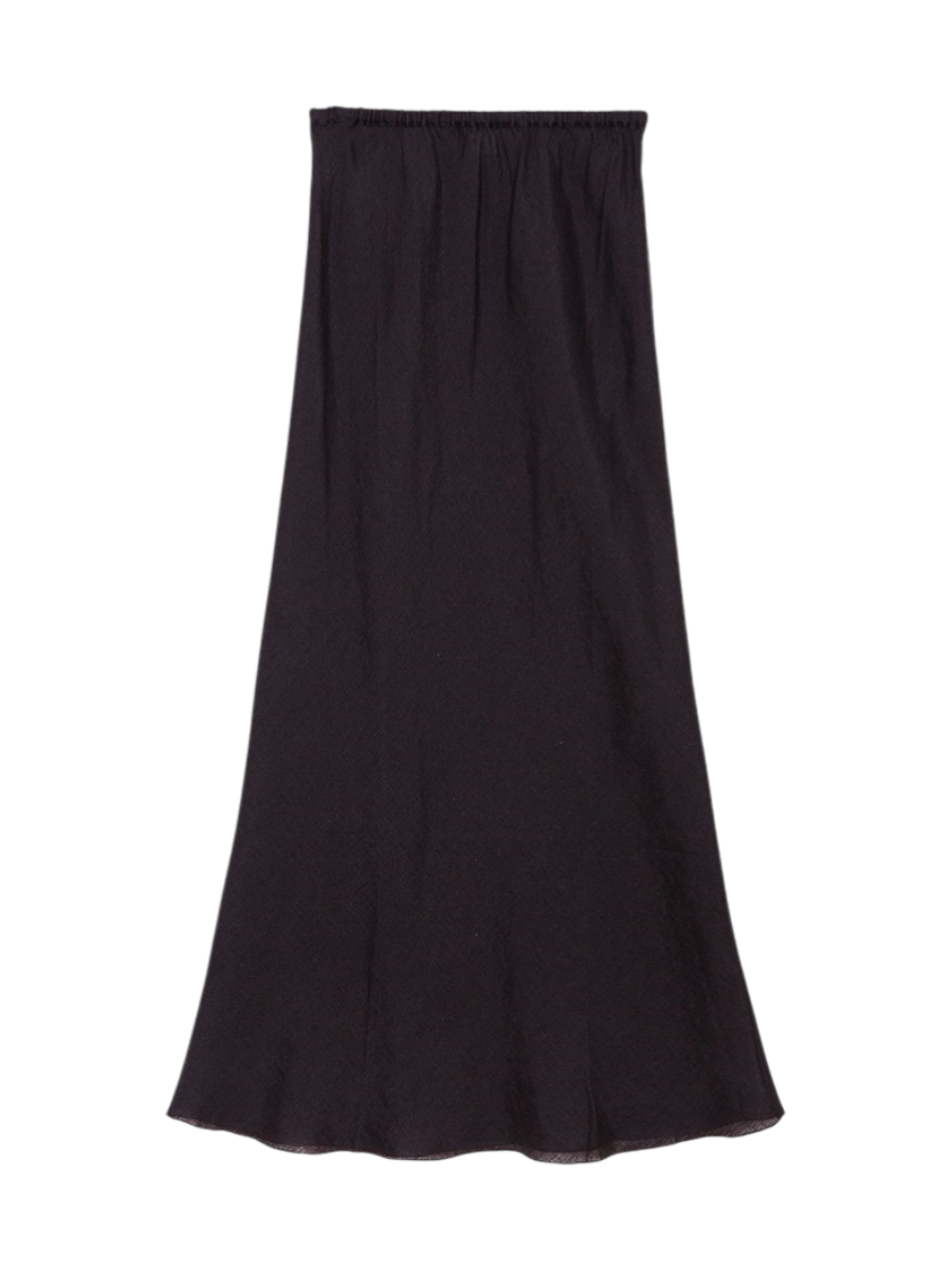 Dydine Linen Skirt - Black