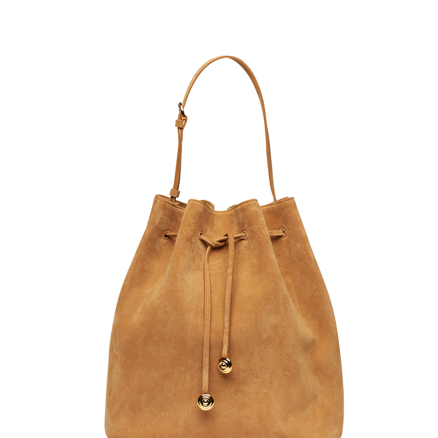 Liffner Charm Bucket Sand Gold – Detailbild 2