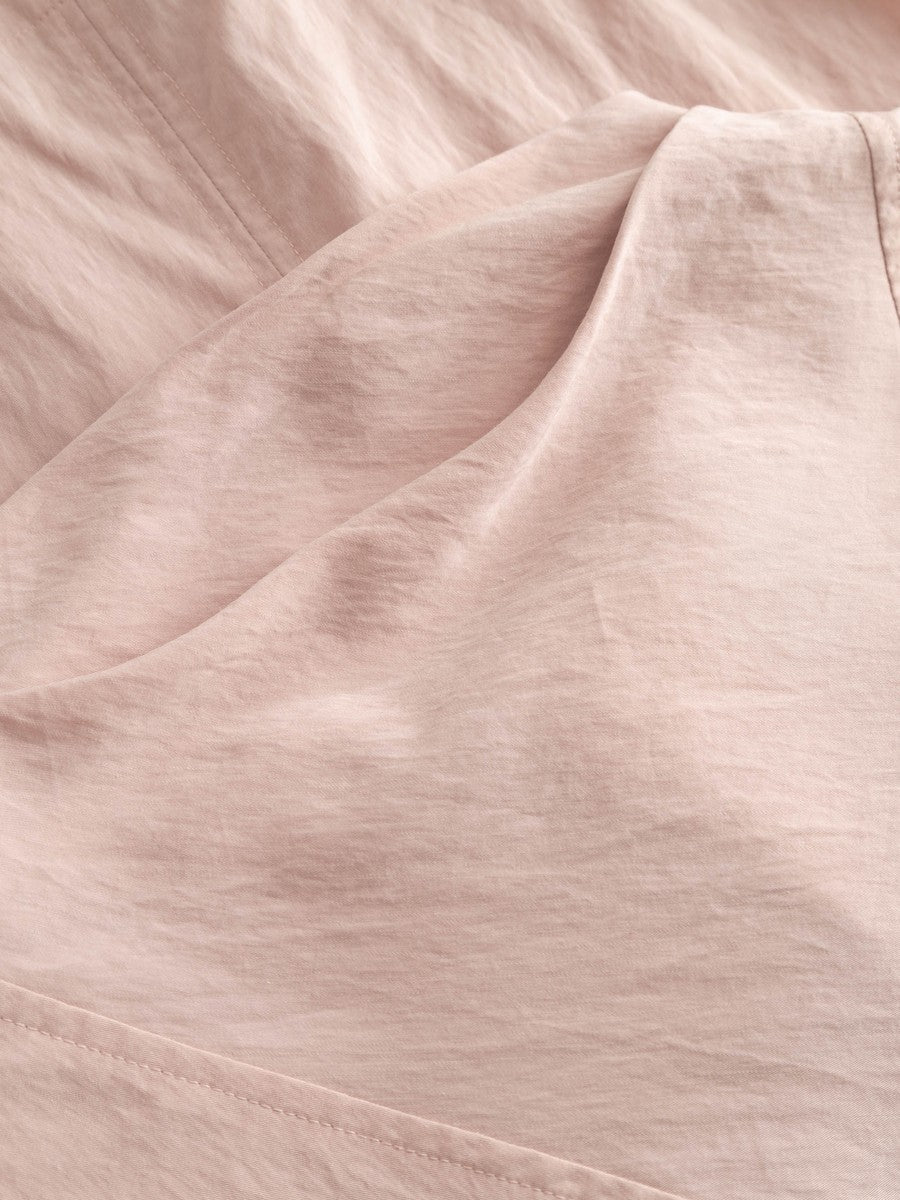 Rue de Tokyo Bluse Semira Crinkled Tencel Rose – Produktbild
