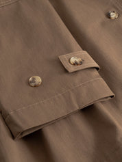 Rue de Tokyo Cajsa Trench Dark Brown – Detailbild 2
