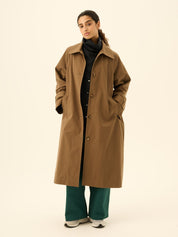 Rue de Tokyo Cory Trench Dark Brown – Detailbild 1