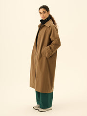 Rue de Tokyo Cory Trench Dark Brown – Detailbild 2