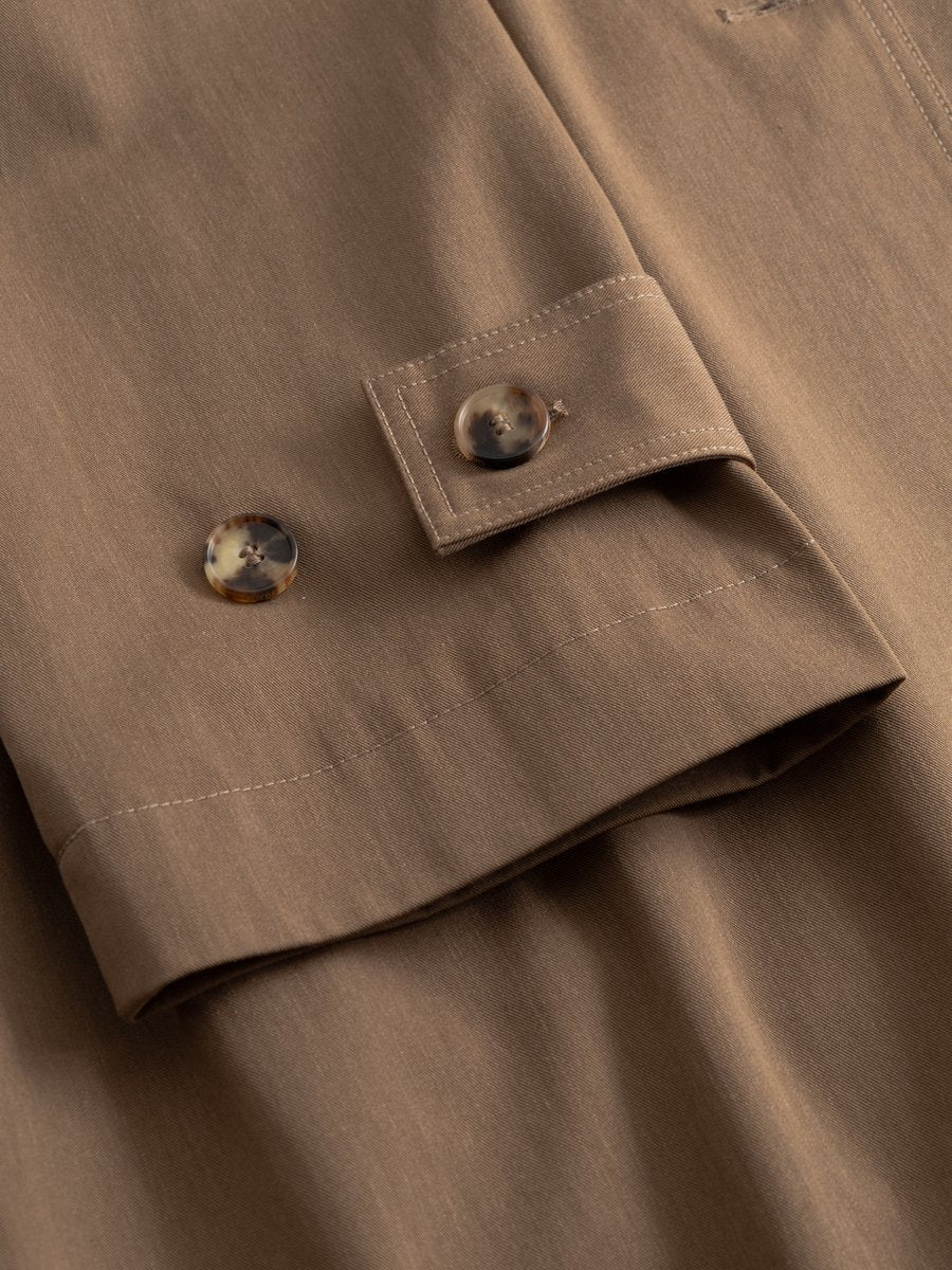 Rue de Tokyo Cory Trench Dark Brown – Detailbild 6