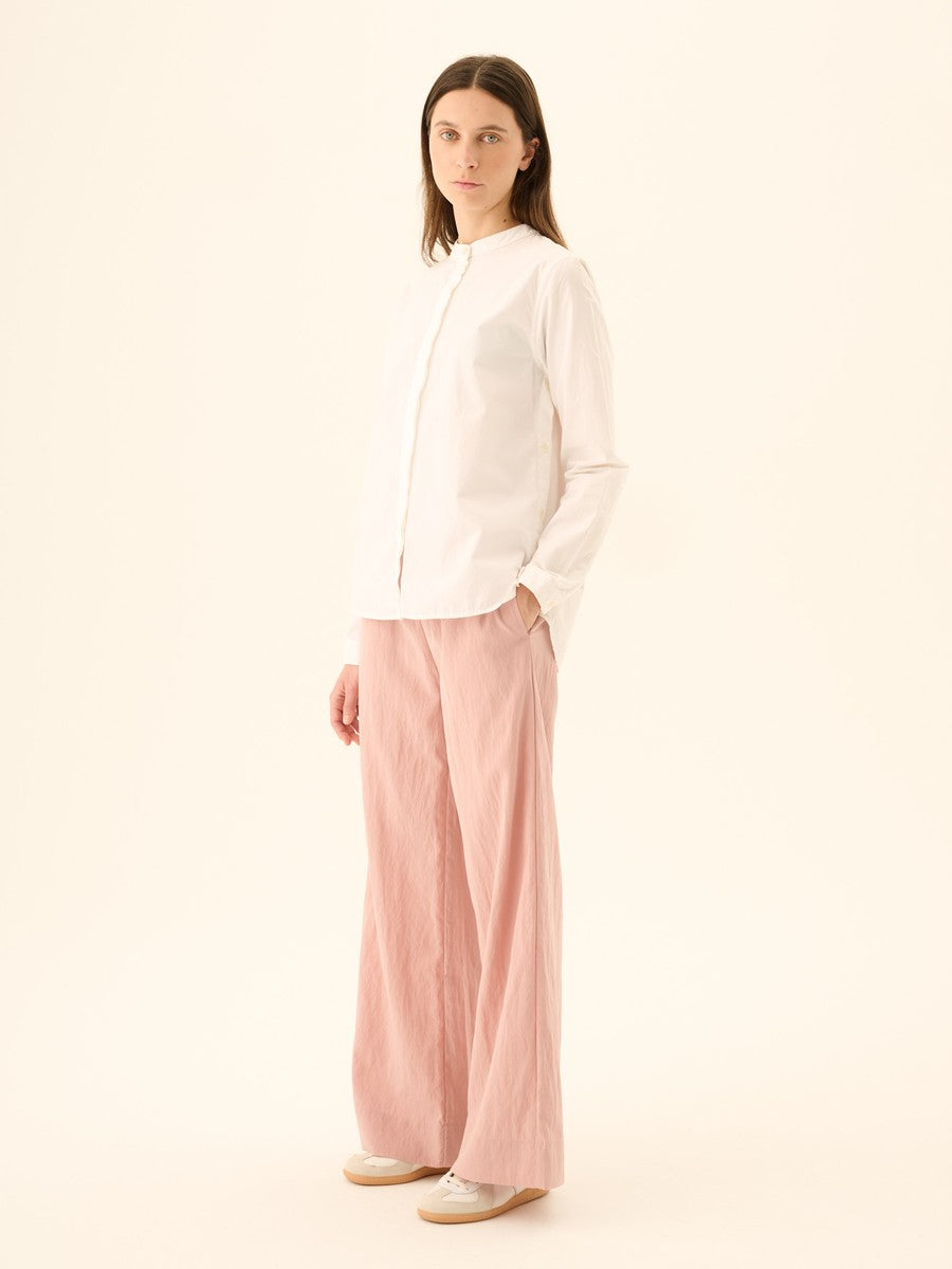 Rue de Tokyo Hose Prisila Crinkled Tencel Rose – Detailbild 4