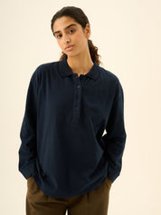 Rue de Tokyo Tenna Polo Dark Navy – Detailbild 1