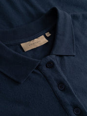 Rue de Tokyo Tenna Polo Dark Navy – Detailbild 3