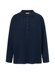 Rue de Tokyo Tenna Polo Dark Navy – Detailbild 4