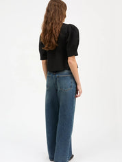 Skall Studio Anastasia Blouse Black – Detailbild 3