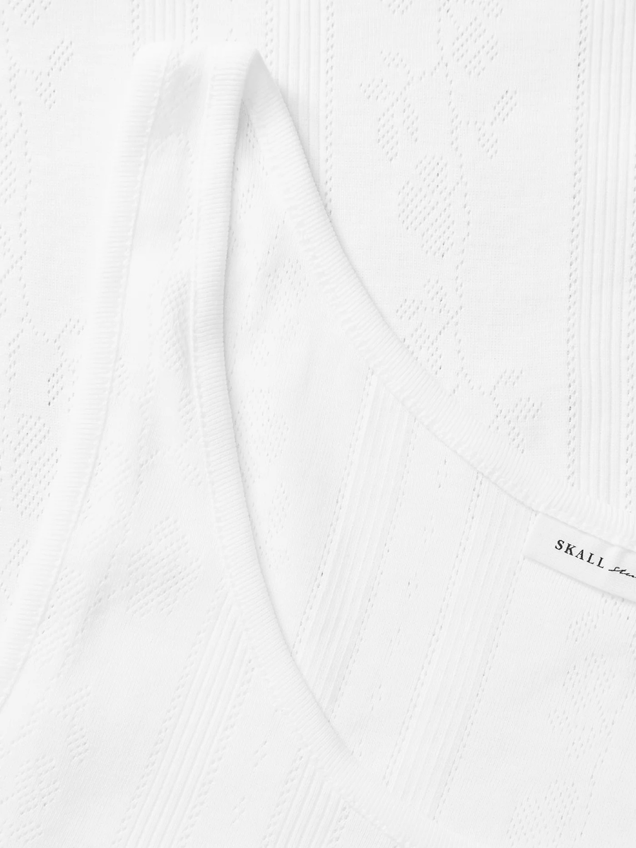 Skall Studio Anna Top White – Detailbild 1