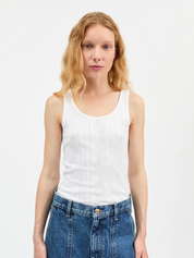 Skall Studio Anna Top White – Detailbild 3