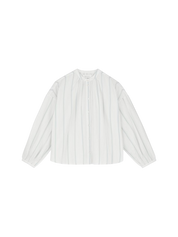 Skall Studio Cilla Shirt White/Navy Stripe – Detailbild 1