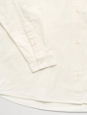 Skall Studio Edgar Shirt Oxford Off White – Detailbild 4