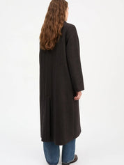 Skall Studio Ernest coat Brown Herringbone – Detailbild 2