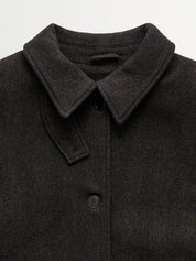 Skall Studio Ernest coat Brown Herringbone – Detailbild 6