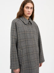 Skall Studio Mary Coat Grey Check – Detailbild 4