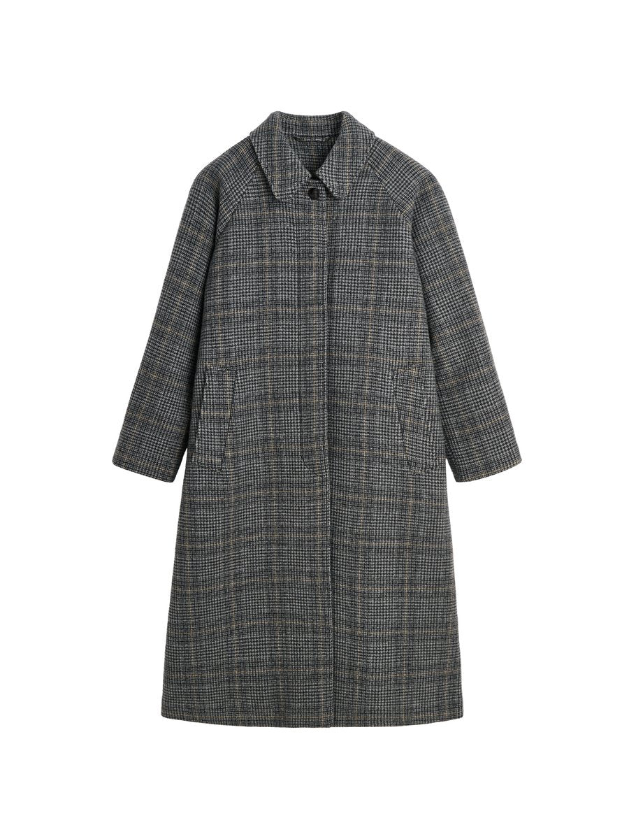 Skall Studio Mary Coat Grey Check – Detailbild 8