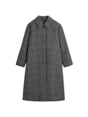 Skall Studio Mary Coat Grey Check – Detailbild 8