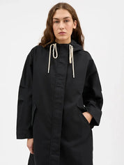 Skall Studio Village Parka Coat  Black – Detailbild 3