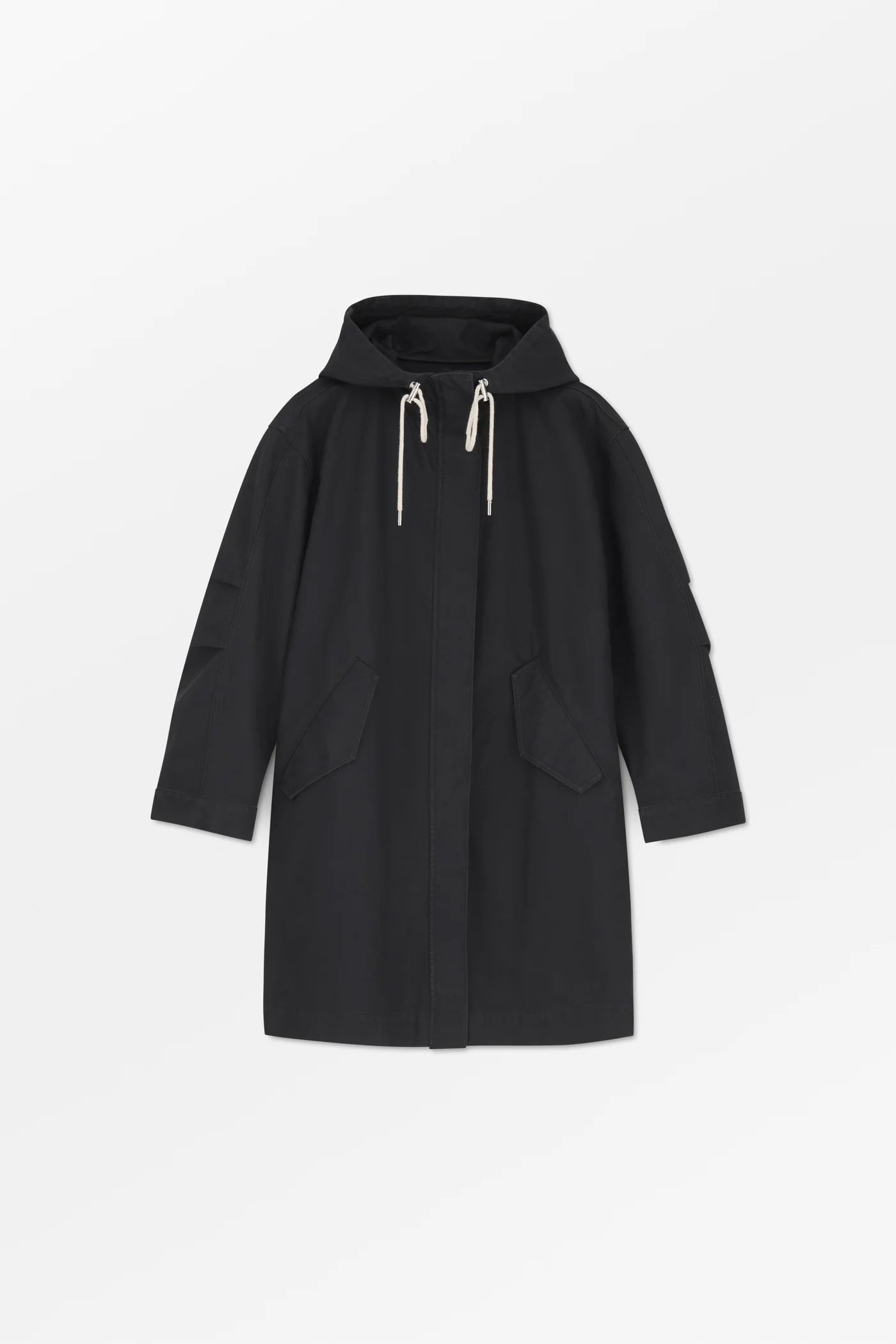 Skall Studio Village Parka Coat  Black – Detailbild 5