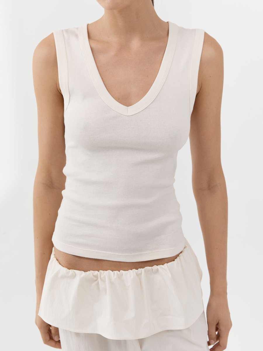 St. Agni Organic Cotton 90s Top Talco – Detailbild 8