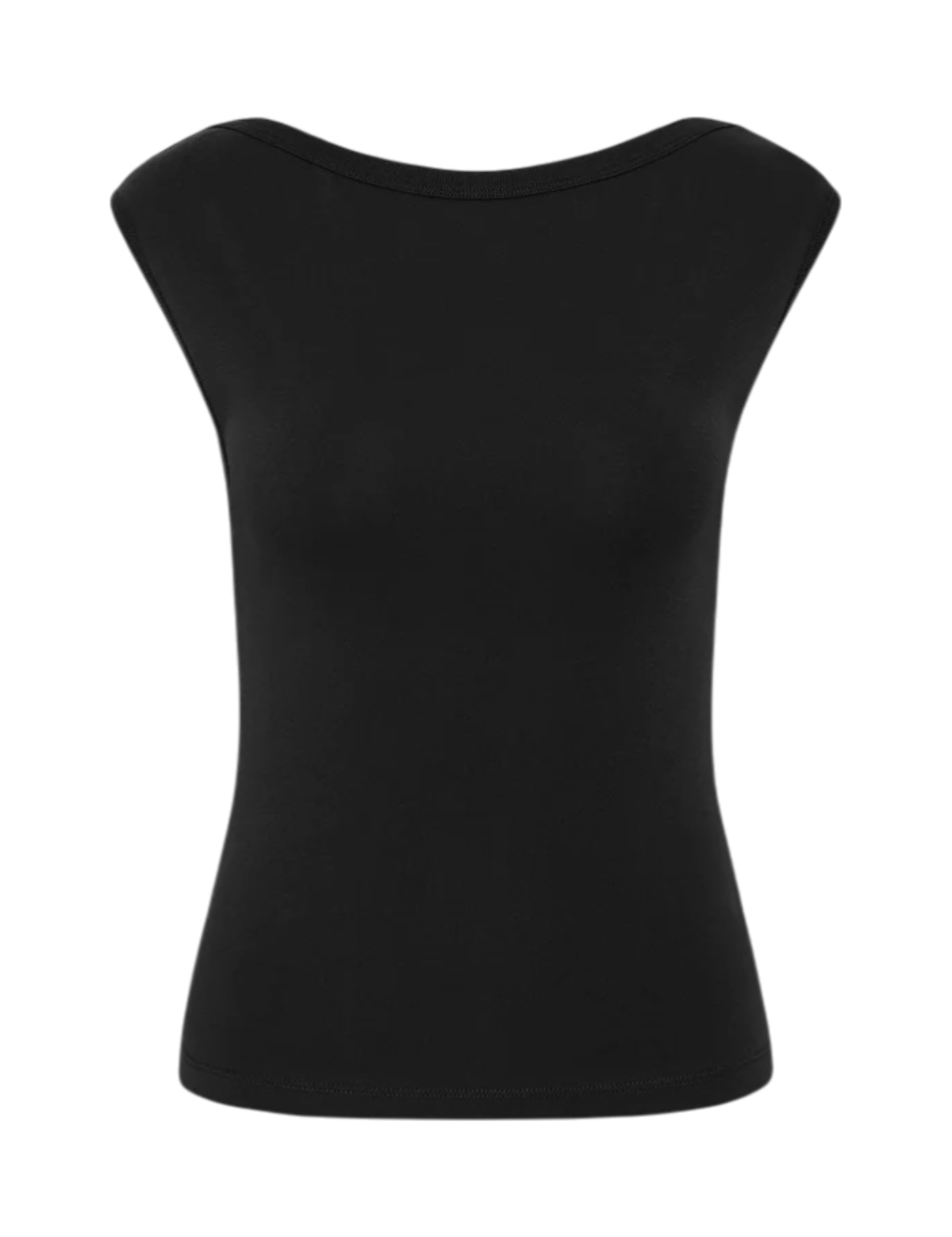St. Agni Organic Cotton Ballerina Top Black – Produktbild