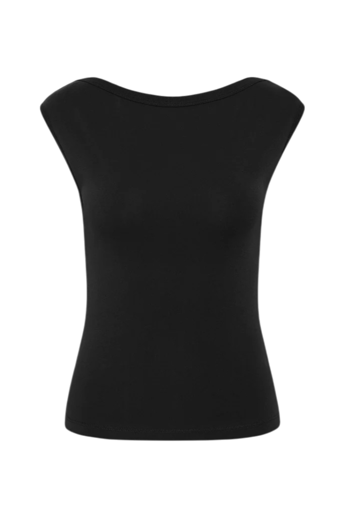 St. Agni Organic Cotton Ballerina Top Black – Produktbild